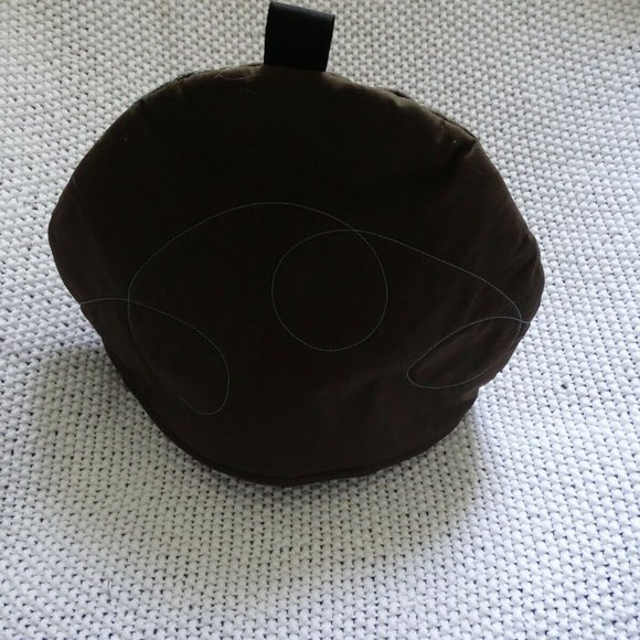 Brown Handmade Turquoise Button Tea Cozy - Picture 2 of 2